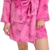 Juicy Couture Women's Super Soft Luxe Plush Shawl Collar Robe speedtest