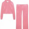 Juicy Couture Women's Bling Velour Tracksuit shein