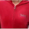Juicy Couture Women's Bling Velour Hoodie-4