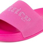 Juicy Couture Slide Sandals, Beach Flats for Women, Summer Shoes juicy crab