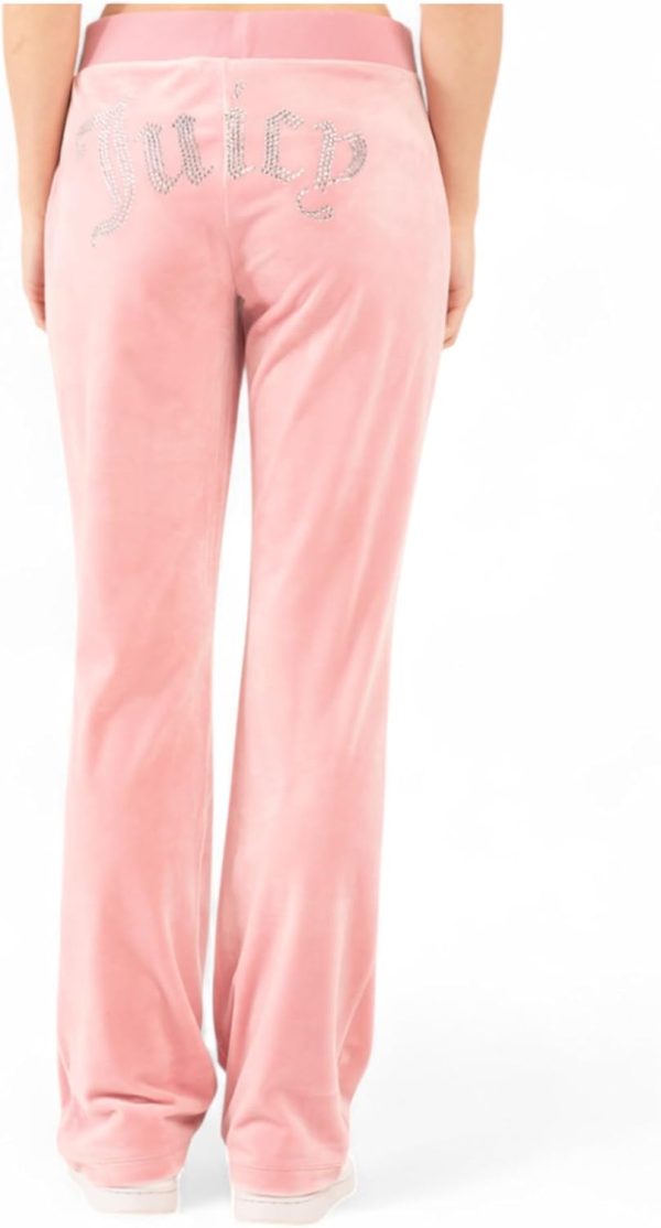 Juicy Couture Women's Bling Velour Tracksuit couture pronunciation