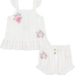 Juicy Couture Baby Girls 2pc Short Set couture pop ups