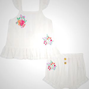 Juicy Couture Baby Girls 2pc Short Set