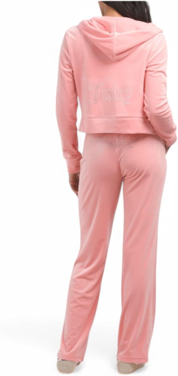 Juicy Couture Women's Bling Velour Tracksuit-1