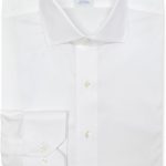 Brooks Brothers Mens Regular Fit Luxury Cotton Spread Collar Button Down Shirt, fitbit