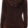 Juicy Couture Women's Bling Velour Hoodie-3