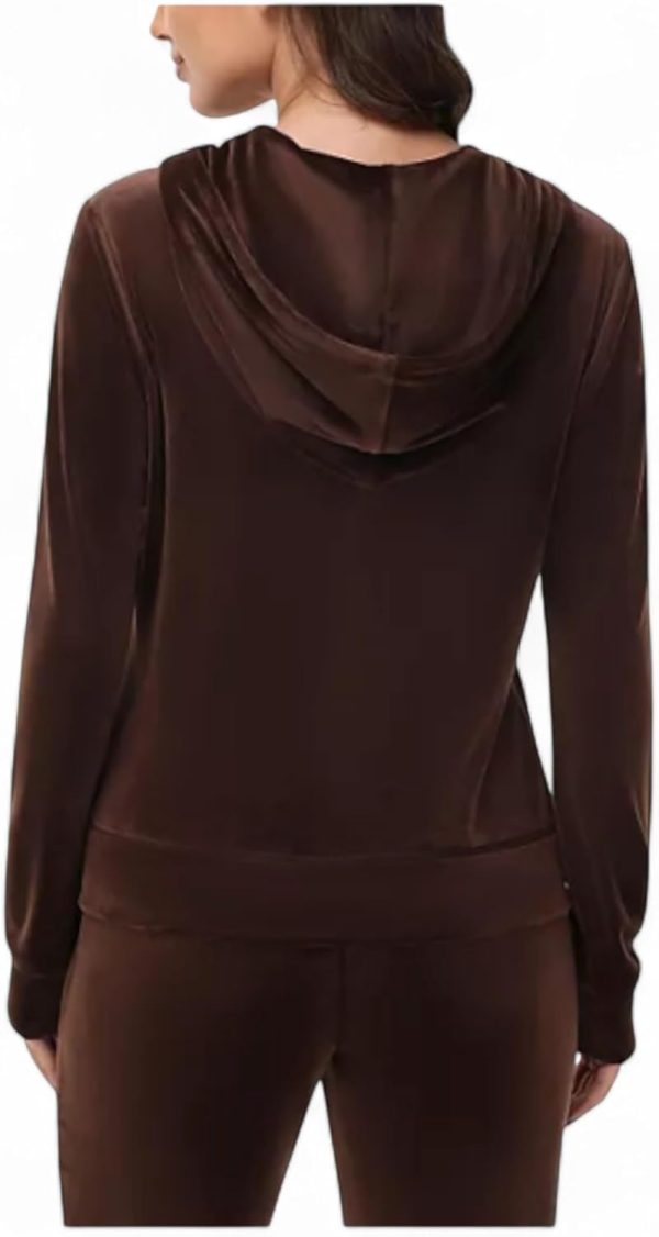 Juicy Couture Women's Bling Velour Hoodie-3