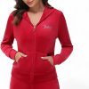 Juicy Couture Women's Bling Velour Hoodie-1