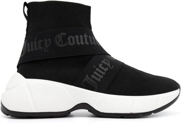 Juicy Couture Women's Slip-On High Sock Sneakers – Stylish, Lightweight, and Breathable Athletic & Casual Shoes sora