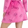 Juicy Couture Women's Super Soft Luxe Plush Shawl Collar Robe juicy bar