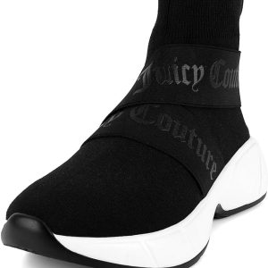Juicy Couture Women's Slip-On High Sock Sneakers – Stylish, Lightweight, and Breathable Athletic & Casual Shoes-0