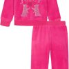 Juicy Couture baby-girls 2 Pc Velour Pant Set-1
