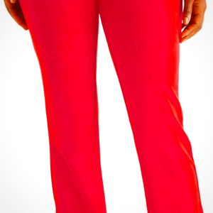 Juicy Couture Womens Rib Waist Velour Pants with Drawcord