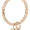 Juicy Couture Cute Key Chains for Women, Gold-Tone Logo Keychain with Clear Crystals, Juicy Gifts keychron