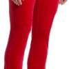 Juicy Couture Womens Rib Waist Velour Pants with Drawcord-1