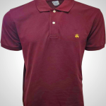 Brooks Brothers Golden Fleece Slim Fit Performance Polo Shirt (X-Large, Maroon (Gold Logo))