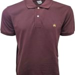 Brooks Brothers Golden Fleece Slim Fit Performance Polo Shirt (X-Large, Maroon (Gold Logo)) brothers home