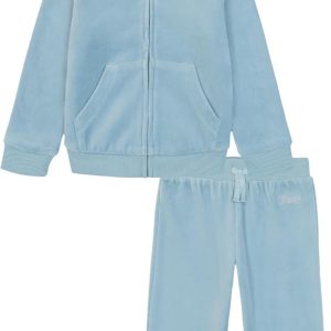 Juicy Couture baby-girls 2 Pc Velour Pant Set juicy beauty