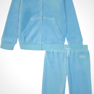 Juicy Couture baby-girls 2 Pc Velour Pant Set