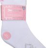 6 Pack Juicy COUTOURE Studed Juicy COUTOURE Heart HC Shortie Crew A Socks-4