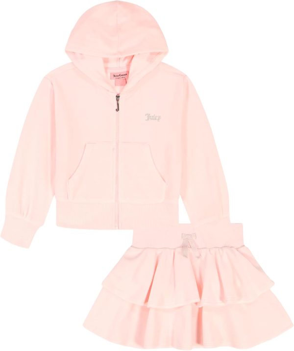 Juicy Couture girls 2 Pc Skirt Set girls name