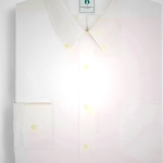 Brooks Brothers B Men’s Regular Fit Non-Iron Solid Pinpoint Dress Shirt