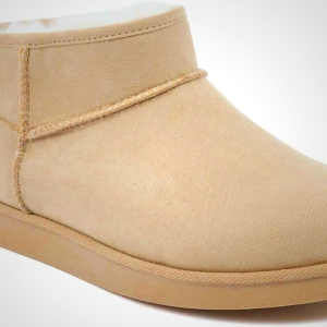 Juicy Couture Women Slip On Winter Boots Warm Microsuede Insulated Fashion Ankle Booties Outdoor Snow Boot-Olden