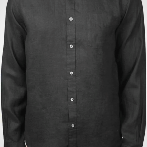 Brooks Brothers Men's All Linen The Original Polo Long Sleeve Shirt,