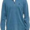 Brooks Brothers Mens Classic Fit Contrast Collar Quarter Zip Cotton Sweatshirt, brothers home
