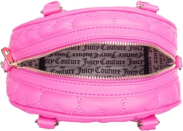 Juicy Couture Flawless Dome Satchel, Handbag with Adjustable Shoulder Strap & Top Handle domestic partner
