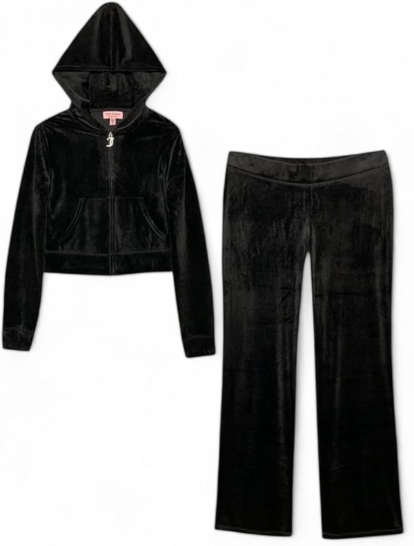 Juicy Couture Women's Bling Velour Tracksuit-1