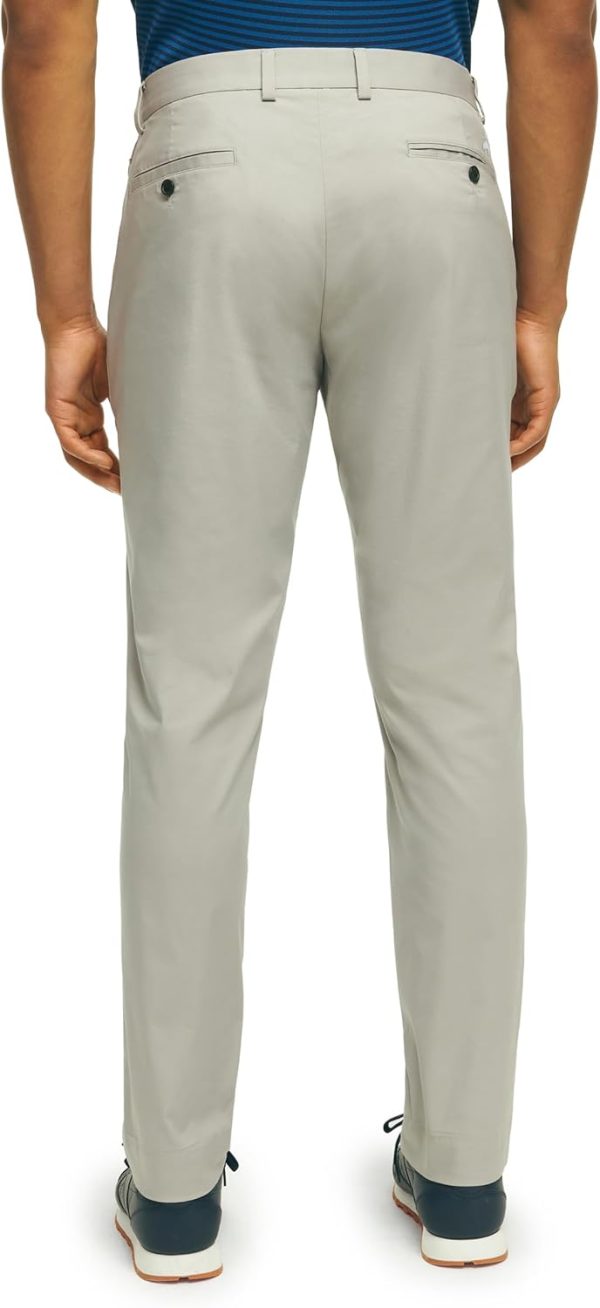 Brooks Brothers Mens Regular Fit Performance Golf Chino-1