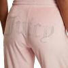 Juicy Couture Women's Velvet Fleece Lounge Pajama Pant with Rhinestones-3