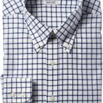 Brooks Brothers Mens Non-Iron Stretch Twill Patterened Button-Down Collar Dress Shirt stretch marks