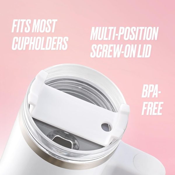 Juicy Couture Travel Style Fashion Water Bottle - Purple - 31.5oz travel bag