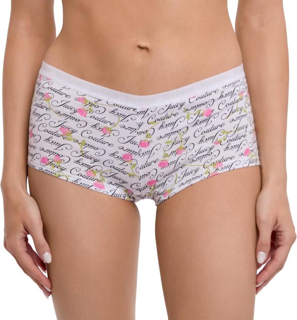Juicy Couture Women's 5 Pack Cotton Underwear Set-1