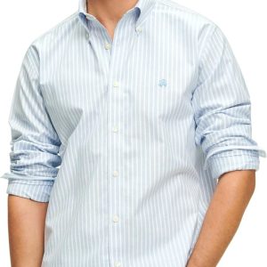 Brooks Brothers Men's Oxford Long Sleeve Sport Shirt brooks glycerin