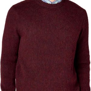 Brooks Brothers Mens Brushed Wool Crew Neck Sweater brooks glycerin