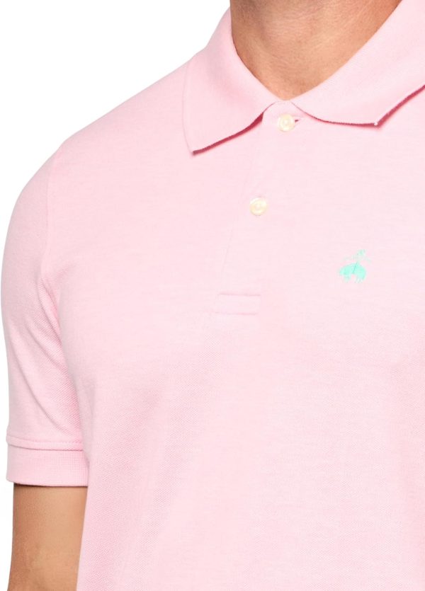 Brooks Brothers Mens KNT Supima Stretch Pique Gf Polo Sf-2