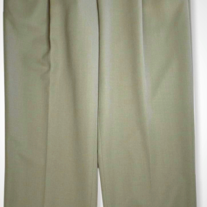 Brooks Brothers Mens Madison Traditional Fit Pleated Front Cuffed Wool Pants,
