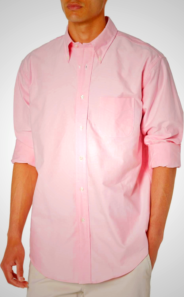 Brooks Brothers Mens Original Oxford Cotton Button Down Long Sleeve Solid