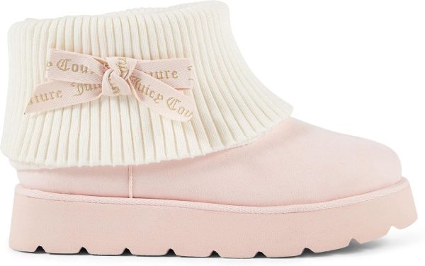Juicy Couture Women’s Fashion Boots – Cozy Ankle Booties with Chunky Lug Sole, Soft Upper, and Pull-On Fit for Cold Weather Comfort-1