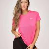 Juicy Couture Women's Short Sleeve Athletic T-Shirts – Workout Tops for Fitness, Yoga, Pilates, Gym & Activewear (Plus)-4