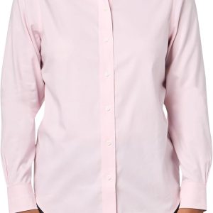 Brooks Brothers Womens Classic Fit Long Sleeve Non-Iron Stretch Blouse brooks glycerin max