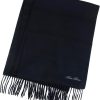 Brooks Brothers Wool and Cashmere Woven Solid Scarf with Twisted Fringe - Men's Luxury Winter Scarf, 66-inches x 12-inches brooks glycerin 22