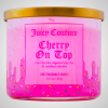 Juicy Couture Cherry On Top Candle - Fragrant Jar Candle for Home