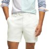 Brooks Brothers Mens Stretch Supima Cotton Poplin Chino 7 Inch Inseam Shorts brookstone