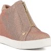 Juicy Couture Women's Platform Wedge Sneakers High-Top Shoes-Journey couture meaning