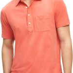 Brooks Brothers Mens Washed Cotton Jersey Polo Shirt brooks