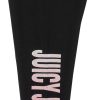 Juicy Couture Girls' Leggings, Full Length Pull-on Stretch Pants with Logo Design & Elastic Waistband juicy couture bag